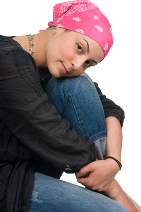 woman after chemotherapy
