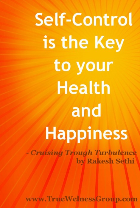 self control- key to your health and happiness 