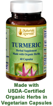 Organic Turmeric Vege Capsules